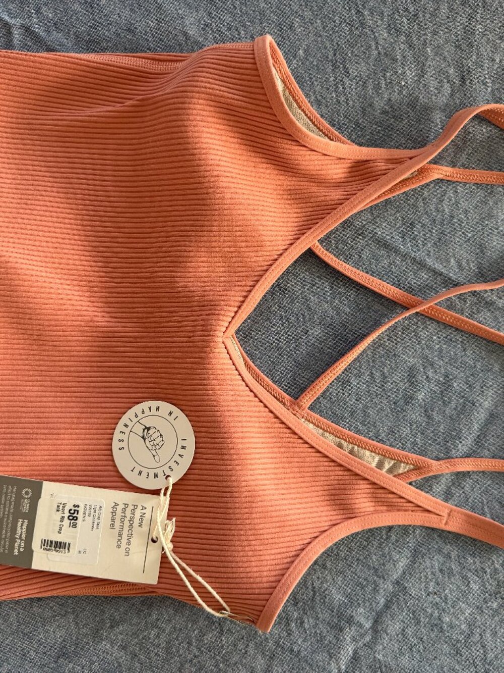 Women's Vuori Rib Crop Tank